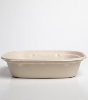 Contenedor Biodegradable Lunch-box 9x7x2