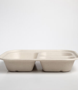 Contenedor Biodegradable Lunch-box 10x7x3