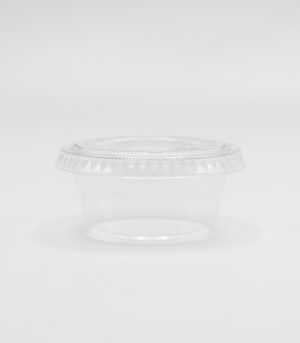 Renovapack - copa souffle 2 oz PLA con tapa