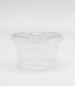 Renovapack - copa souffle 4 oz PLA con tapa
